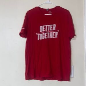 4/$30 CustomInk Design Next + Levei T-Shirt Unixes Size L